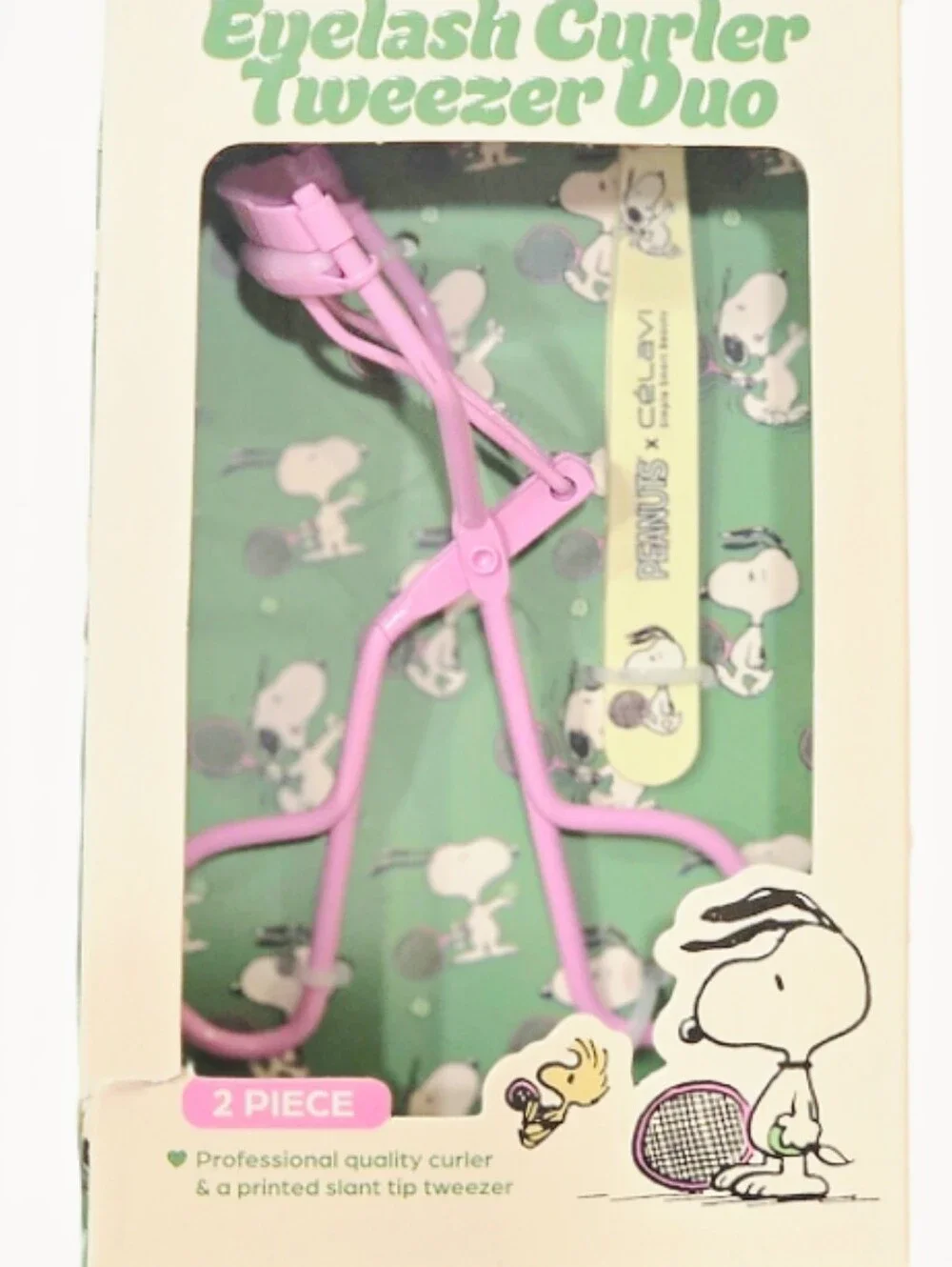 Célavi X Peanuts Eyelash Curler & Tweezer Duo
